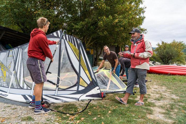 Formations de voile Mayres-Savel